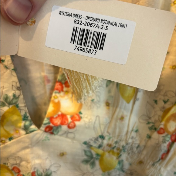 BNWT Doen Wisteria Dress in Orchard Botanical Print - Picture 5 of 6
